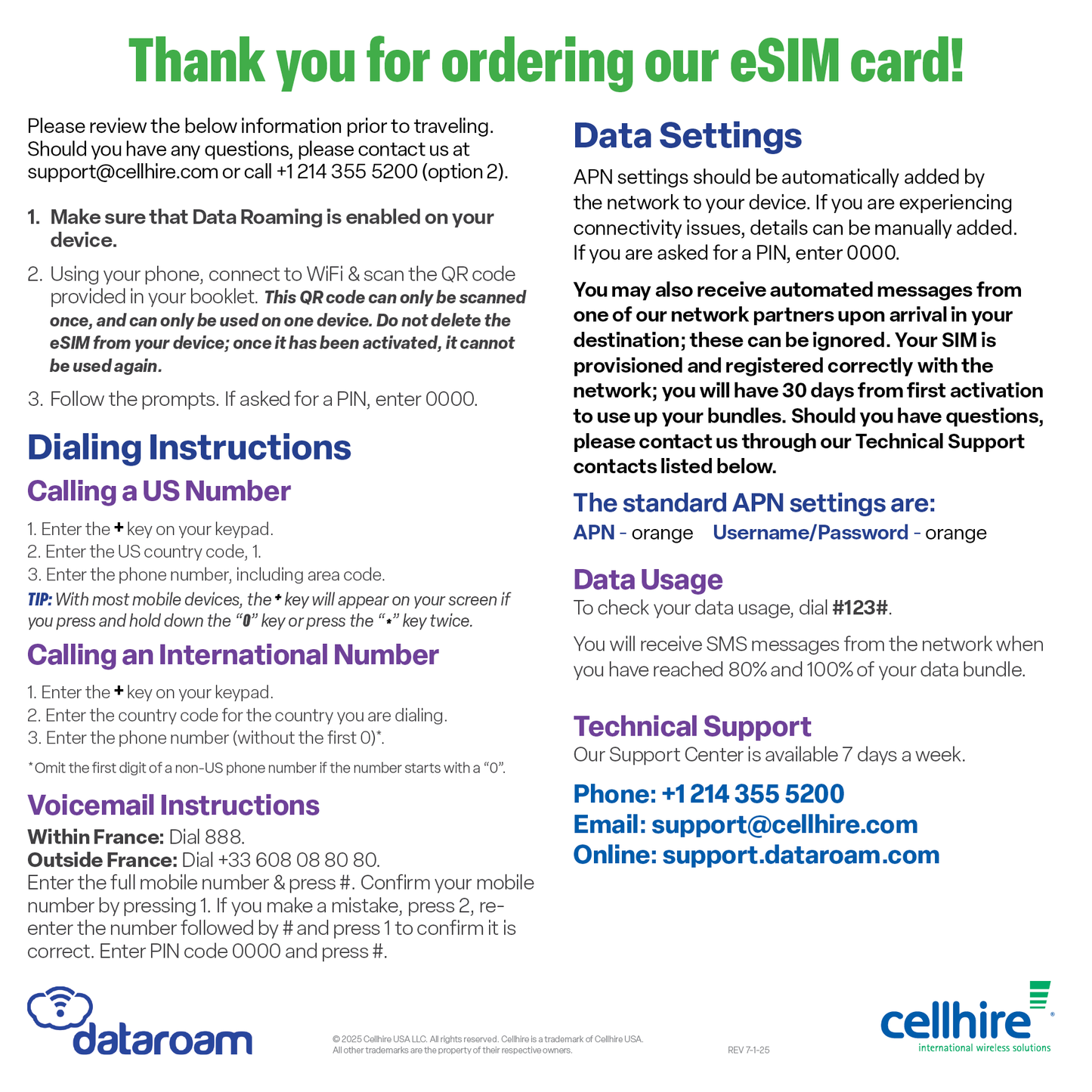 Global 20GB Voice + SMS Travel eSIM